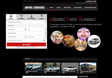empire limousine website developer empire limousine website developer